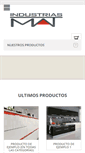 Mobile Screenshot of industriasmat.com